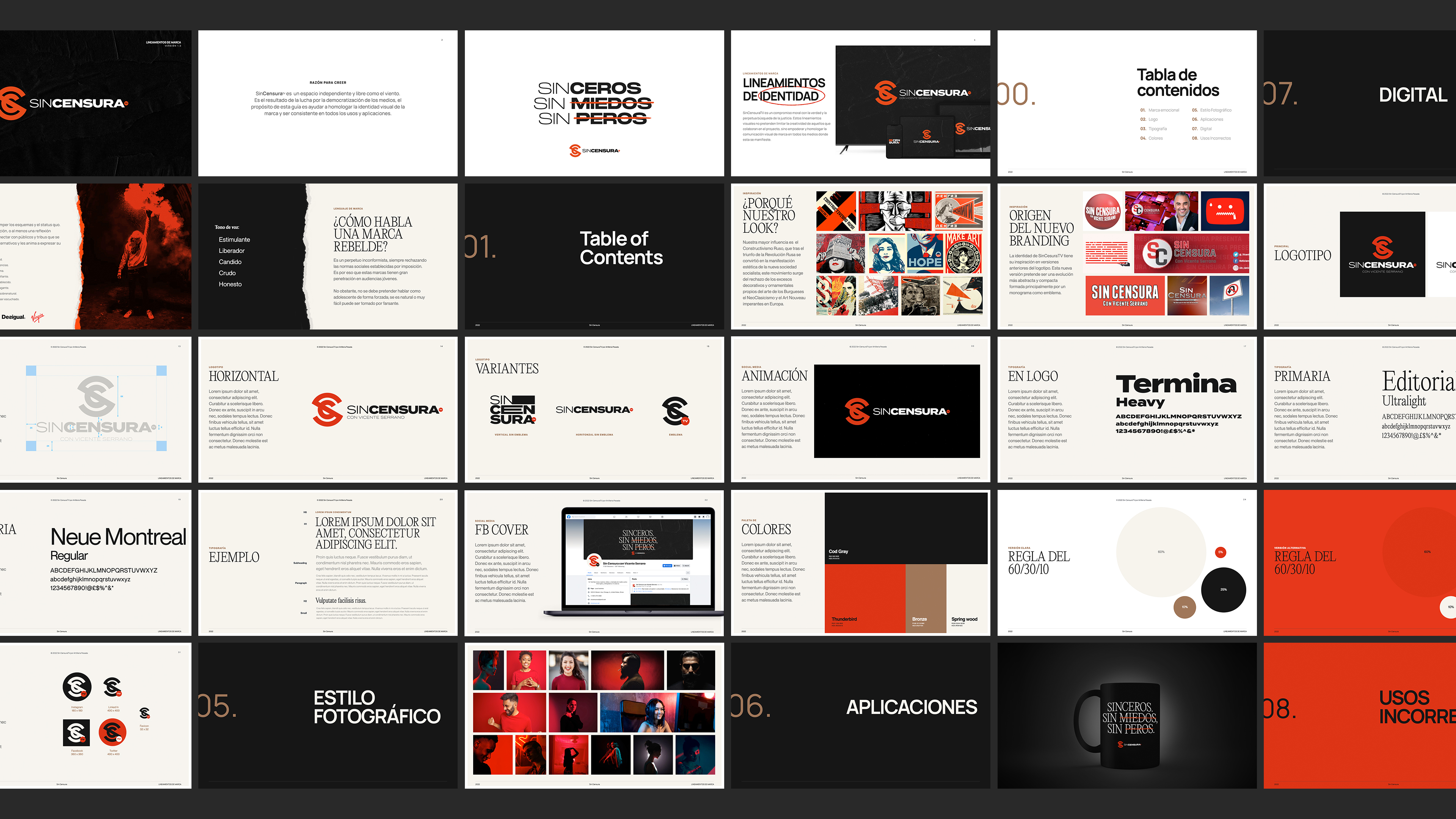 Sin Censura Branding